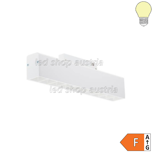 20W LED Strahler 10-flammig für 48V Stromschiene Magnetic Line R35 weiß warmweiß