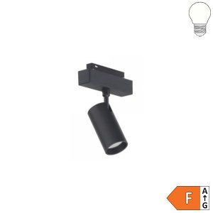 12W Schienenspot für 48V Stromschiene Magnetic Line R35 dimmbar schwarz neutralweiß