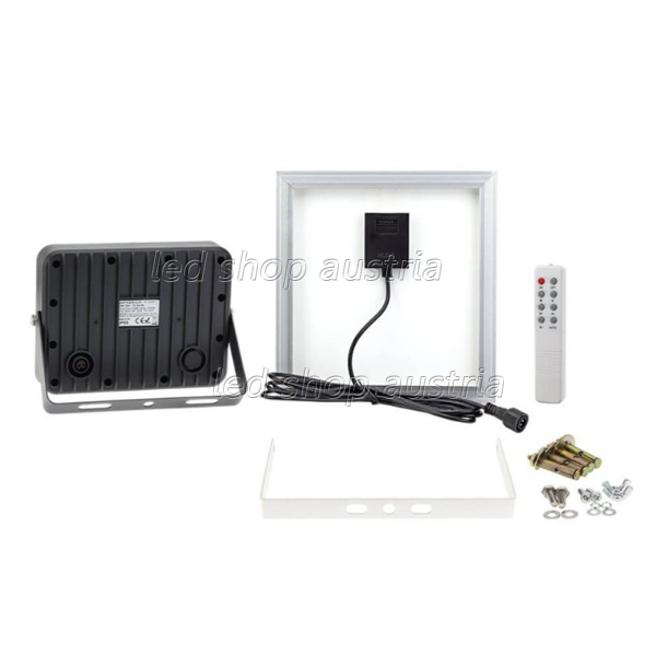 LED Solar-Fluter 800 Lumen kaltweiß