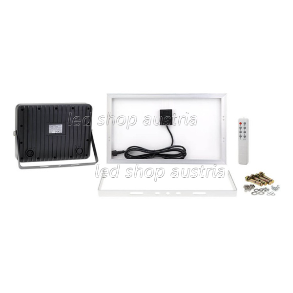 LED Solar-Fluter 2000 Lumen kaltweiß