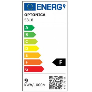 9W LED Strahler schwenkbar für 48V Stromschiene Magnetic Line R20 schwarz warmweiß