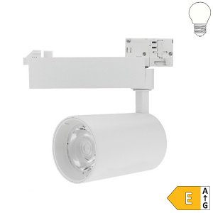 LED COB 3Ph. Schienenstrahler 25W weiß neutralweiß