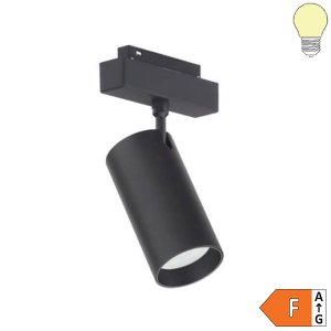 20W LED Spot für 48V Stromschiene Magnetic Line R35 schwarz warmweiß