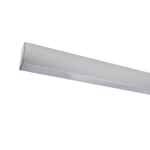 40W LED Linearleuchte Slim mit Abhängung silber kaltweiß