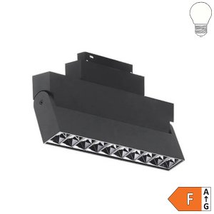 20W LED Strahler 10-flammig schwenkbar für 48V Stromschiene Magnetic Line R35 neutralweiß