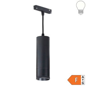 7W LED Pendelleuchte für 48V Stromschiene Magnetic Line R35 schwarz neutralweiß