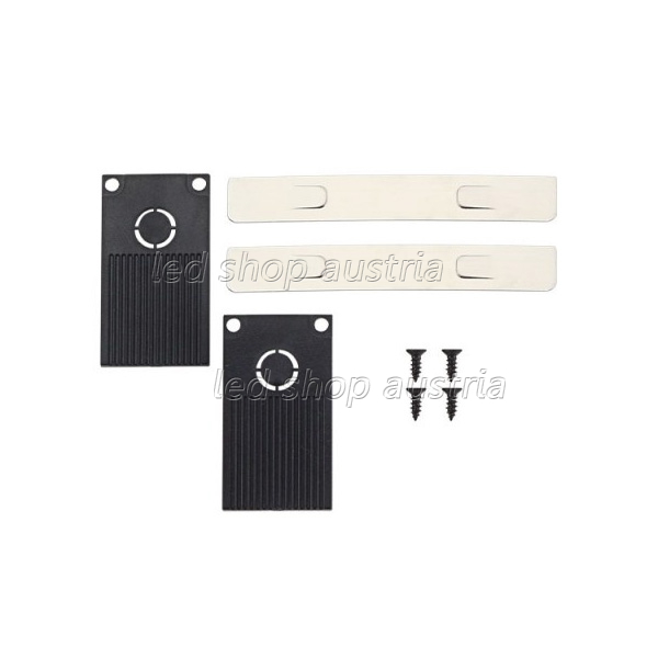 Endkappen für 48V Stromschiene R20 Einbau Magnetic Line schwarz