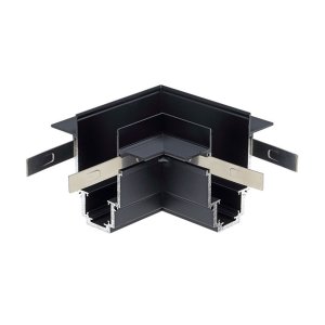 Eckstück Einbau V2 für 48V Stromschiene Magnetic Line R35 schwarz