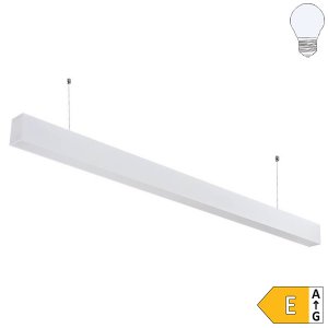 LED Linearleuchte 40W Slim Professional mit Abhängung weiß kaltweiß