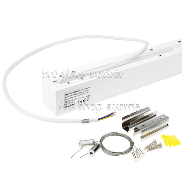 LED Linearleuchte mit Abhängung 40W V2 weiß neutralweiß