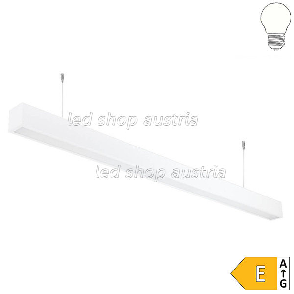 LED Linearleuchte mit Abhängung 40W V2 weiß neutralweiß