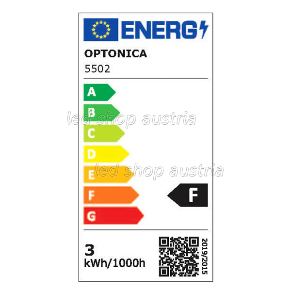 LED Lichtleiste 3.4W ohne Schalter 33cm mit Gehäuse neutralweiß