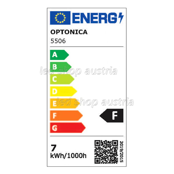 (Bild für) LED Lichtleiste 6.5W ohne Schalter 59cm mit Gehäuse warmweiß