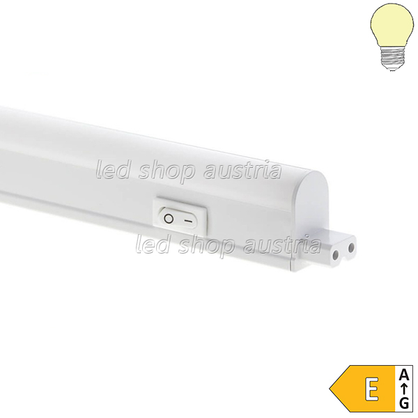 LED Lichtleiste 9.6W mit Schalter 89cm warmweiß