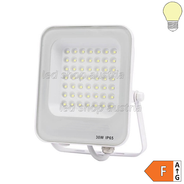 LED SMD Fluter weiß 90° Abstrahlwinkel 30W warmweiß