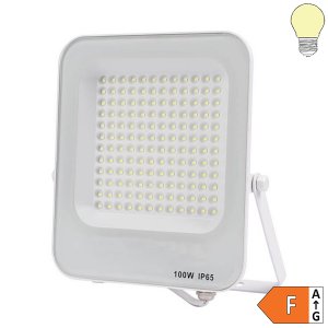 LED SMD Fluter weiß 90° Abstrahlwinkel 100W warmweiß