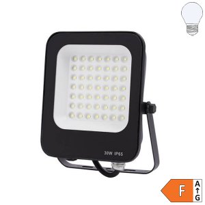 LED SMD Fluter schwarz 90° Abstrahlwinkel 30W kaltweiß