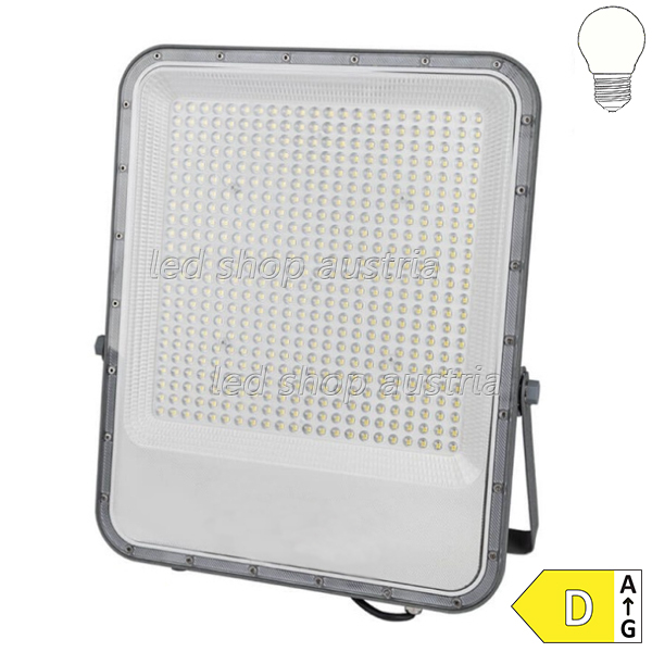 LED SMD Fluter 90° Abstrahlwinkel grau HL 400W neutralweiß