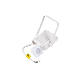 LED SMD Fluter mit Bewegungsmelder weiß 10W kaltweiß