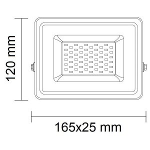 LED Fluter SMD SLIM Professional weiß 20W neutralweiß