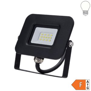 LED Fluter SMD SLIM Professional schwarz 10W neutralweiß