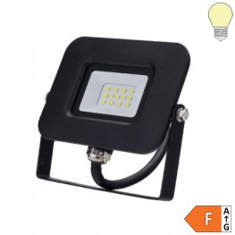 LED Fluter SMD SLIM Professional schwarz 10W warmweiß