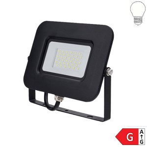 LED Fluter SMD SLIM Professional schwarz 30W neutralweiß