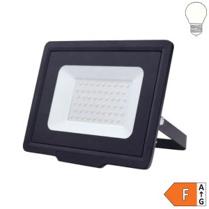 LED SMD Fluter Diskont schwarz 50W neutralweiß