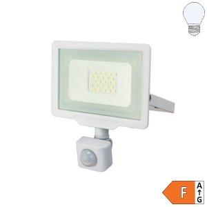 Outdoor SMD LED Fluter 20W weiß mit PIR Sensor kaltweiß