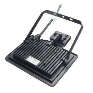 Outdoor SMD LED Fluter 30W schwarz mit PIR Sensor kaltweiß