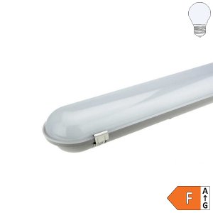 LED Wannenleuchte mit Platine 40W 120cm IP65 kaltweiß