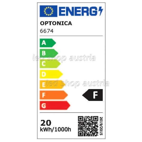 LED Unterschrank-Arbeitsleuchte 60cm 20W kaltweiß