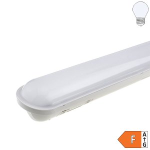 LED Wannenleuchte mit Platine 40W 120cm IP65 Slim kaltweiß