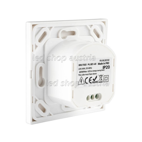 LED Bewegungsmelder Wandeinbau 160° IP20 400W
