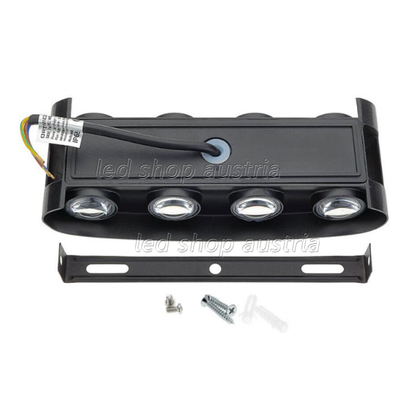 8W LED Wandleuchte schwarz Up-Down warmweiß