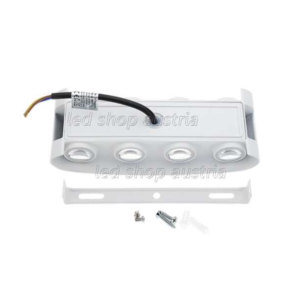 8W LED Wandleuchte weiß Up-Down warmweiß