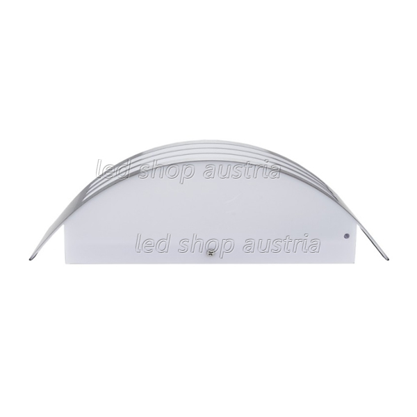 LED Außen- Wandleuchte 1x E27 Edelstahl Stripes