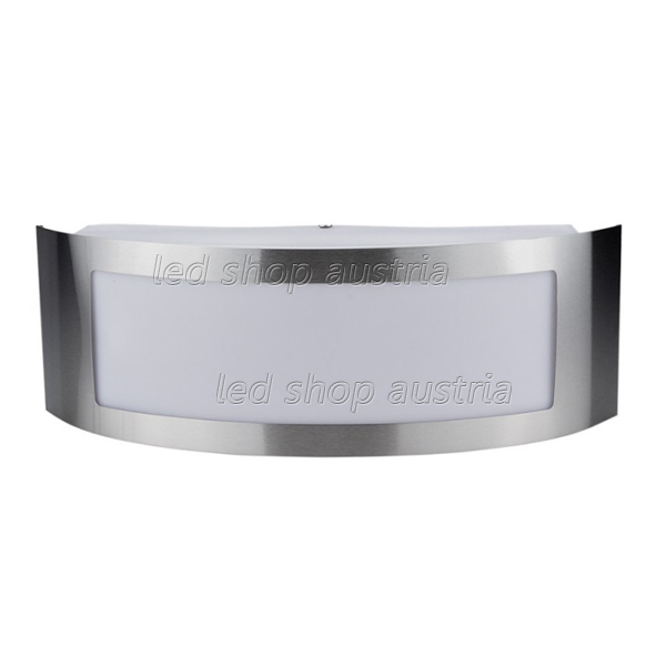 LED Außen- Wandleuchte 1x E27 Edelstahl Classic
