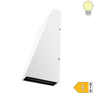 6W LED Außen- Wandleuchte Trapez Up-Down weiß warmweiß