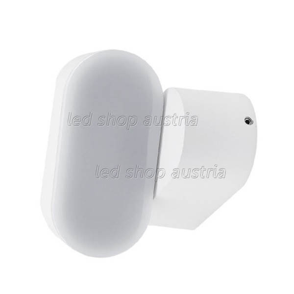 6W LED Außen- Wandleuchte schwenkbar weiß warmweiß