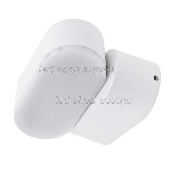 6W LED Außen- Wandleuchte schwenkbar weiß neutralweiß