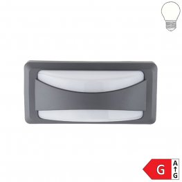 12W LED Außen- Wandleuchte rechteckig neutralweiß
