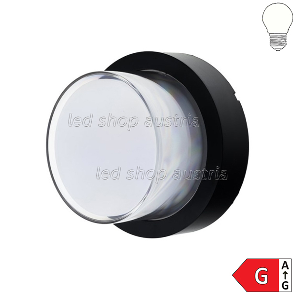 15W LED Außen- Wandleuchte Rund neutralweiß
