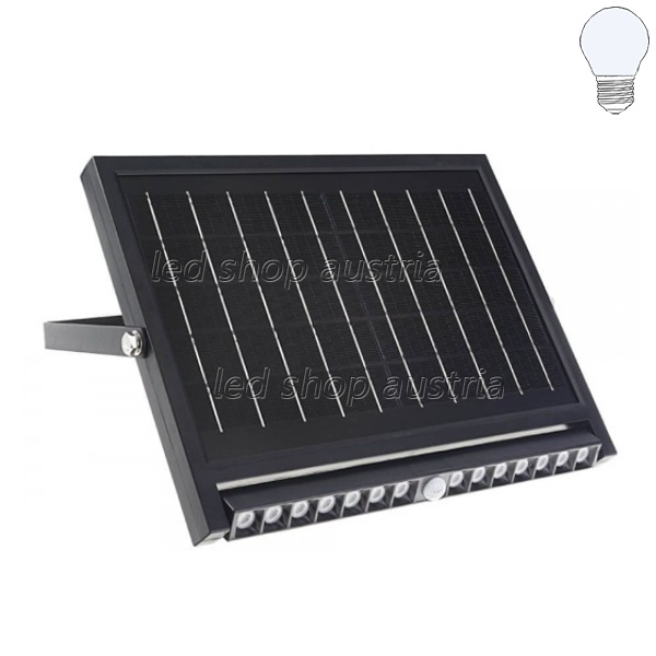 12.5W LED Solar Wandleuchte 5.5V IP54 kaltweiß