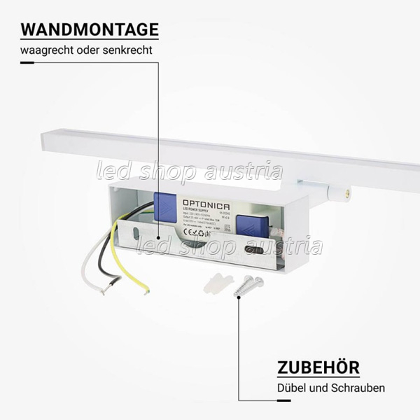 LED Wand- und Spiegelleuchte 14W weiß warmweiß