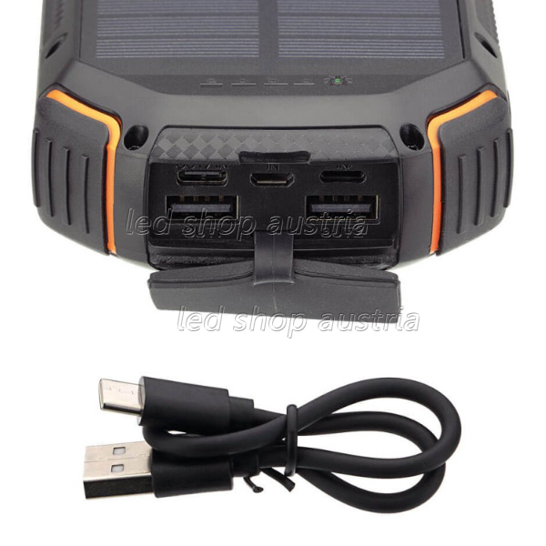 Solar-Powerbank 20000mAh