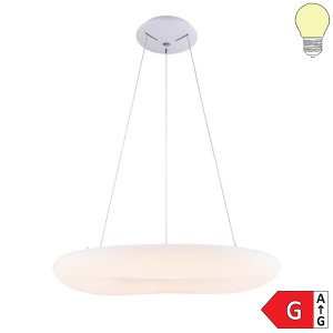 50W LED Home/Office Hängeleuchte rund warmweiß