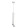 LED Pendelleuchte Slanted GU10 30cm weiß mit weißem Reflektor