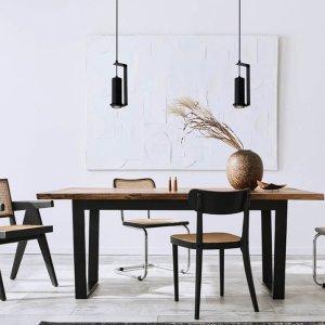 Pendelleuchte Design für GU10 20cm schwarz