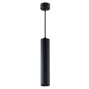 LED Pendelleuchte GU10 30cm Schwarz